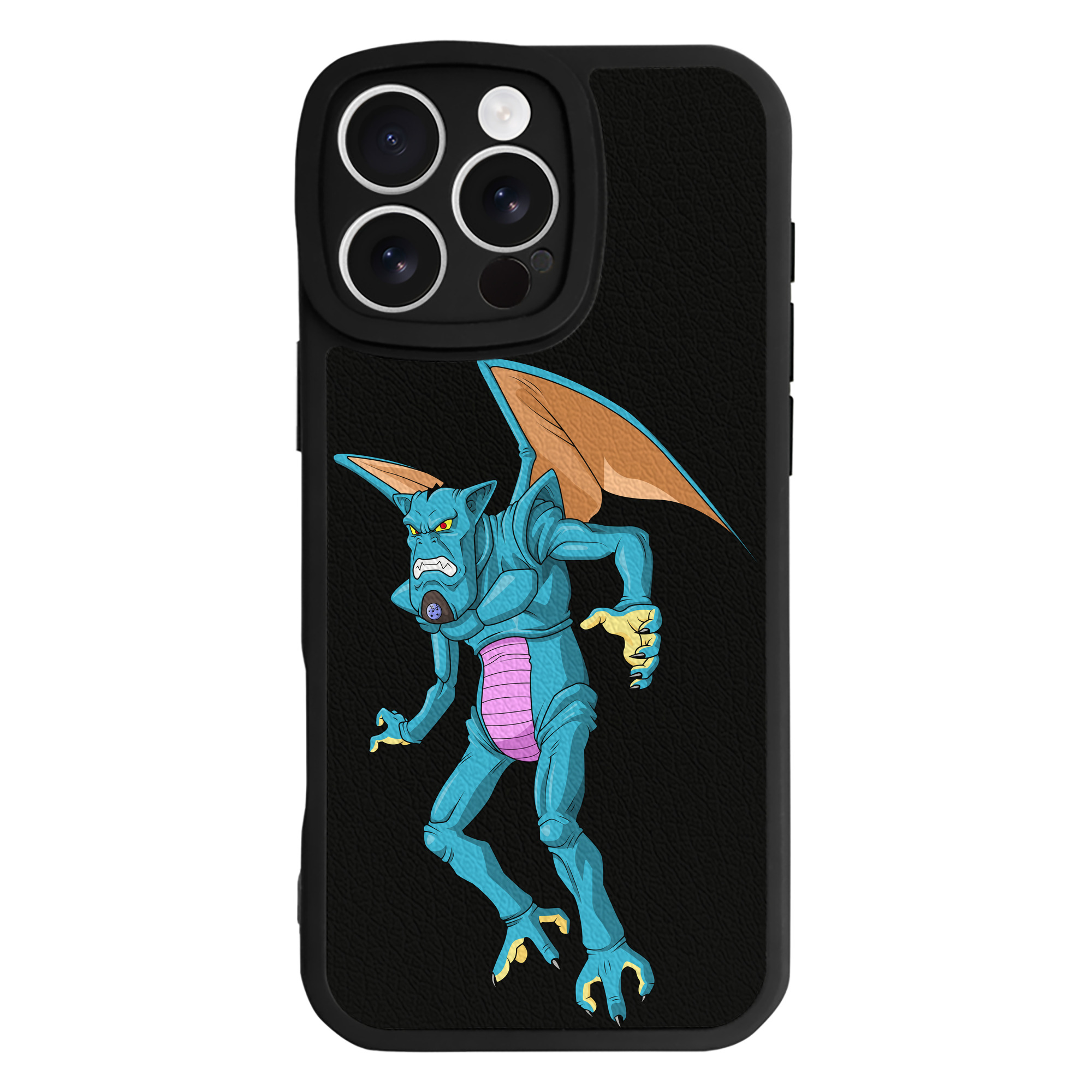 （画像用） ドラゴンボール DRAGON BALL 【iPhone 16シリーズ対応】シリコンスマホケース（レザー調） 材質：シリコン
